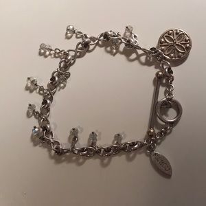 Michou sterling silver 22 karat gold bracelet